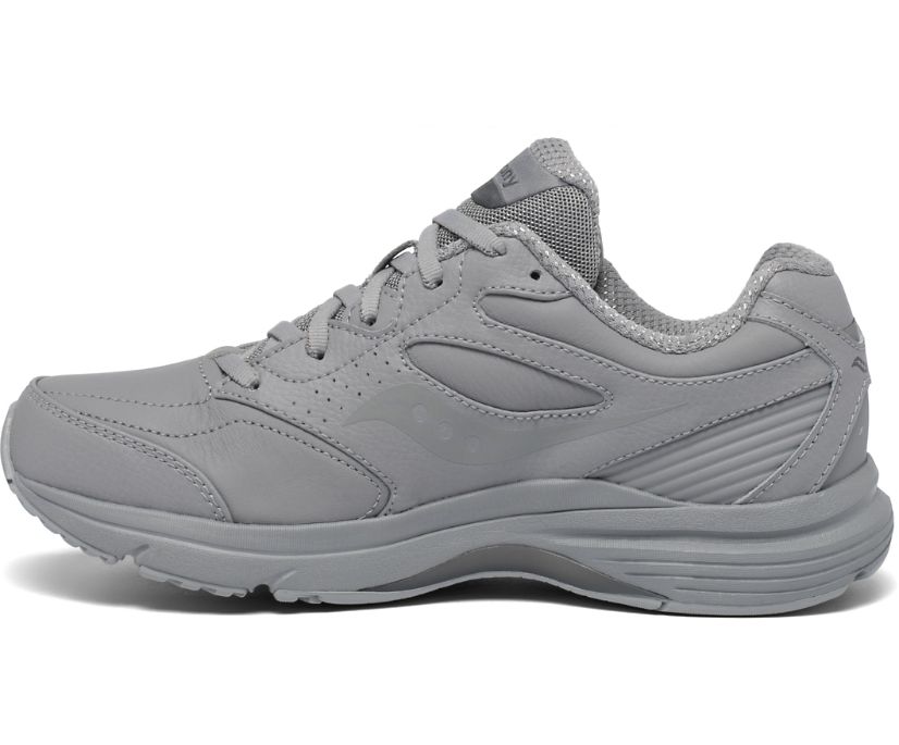 Women's Saucony Integrity Walker 3 Extra Wide Walking Shoes Grey | Singapore 246SGLO